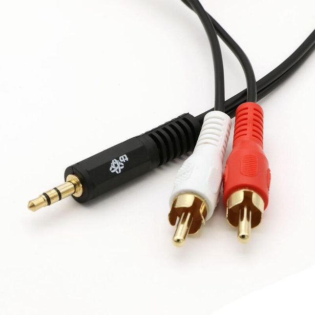 !Tb Cable 3,5mm Minijack -2x Rca M/M 1,5m