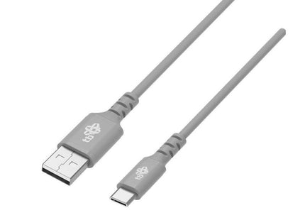 !Tb Cable Usb-Usb C  2m Silicone Gris