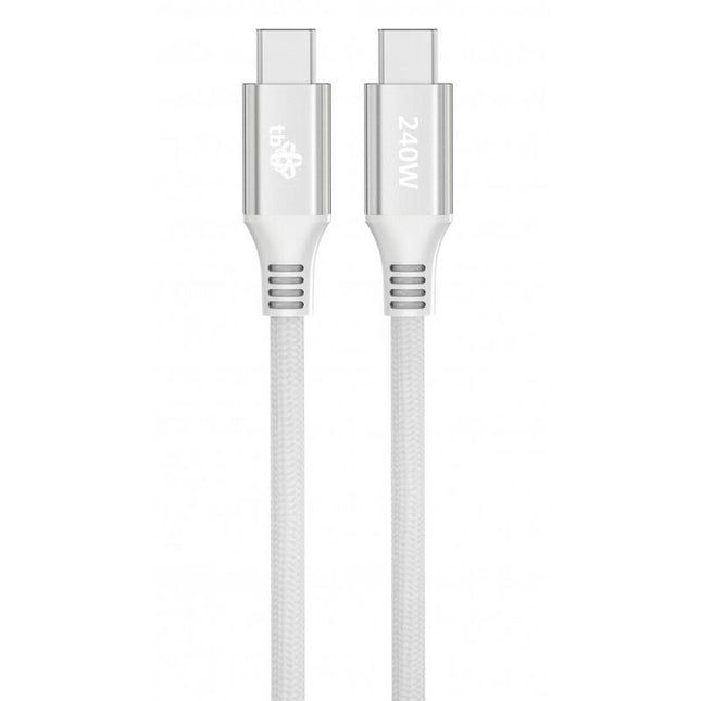 Tb Usb C - Cable Usb C 1m 240w Blanco