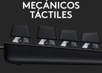Teclado Español Logitech G G413 Se Usb Qwerty Negro