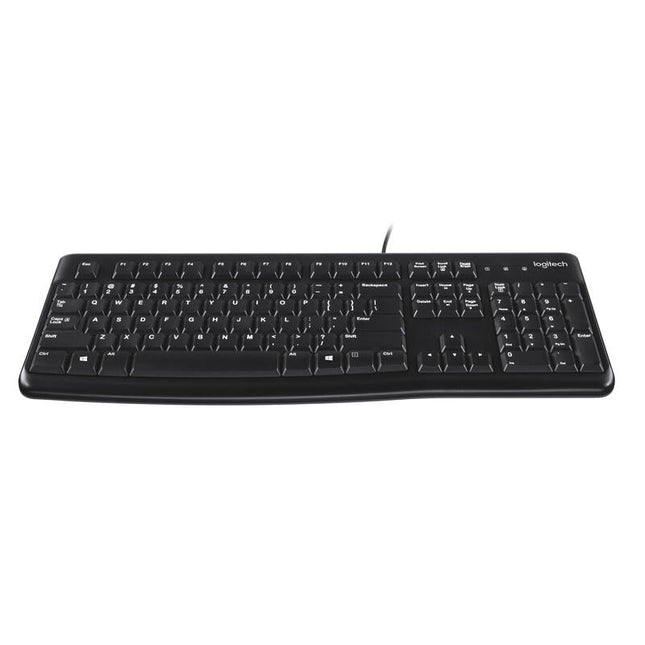 Teclado Logitech K120 Inglés Eeuu Usb Qwerty Negro