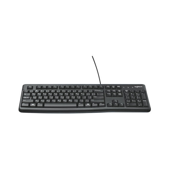Teclado Logitech K120 Inglés Eeuu Usb Qwerty Negro