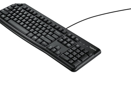 Teclado Logitech K120 Inglés Eeuu Usb Qwerty Negro