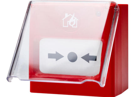 Teletek Callpoint-Cover Cubierta De Plástico De Protección Para Mcp50/Mcp150. Contiene 5uds.