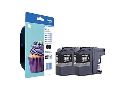 Tinta Brother Lc-123bk Negro Pack 2 Ud