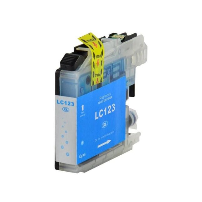 Tinta Compatible Para Brother Lc123 Xl Cyan Lc123c/Lc121c