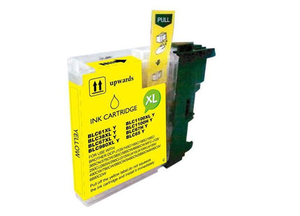 Tinta Compatible Para Brother Lc980xl Amarillo Lc980y/Lc1100y/Lc985y