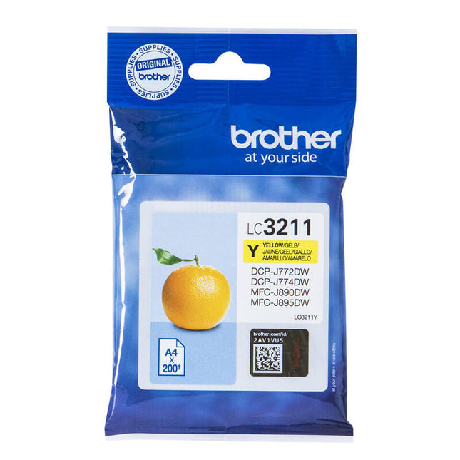 Tinta Original Brother Lc-3211y Amarillo