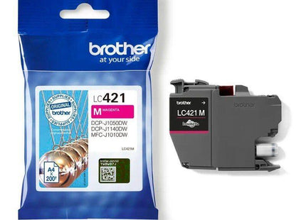 Tinta Original Brother Lc-421m Lc421m Magenta