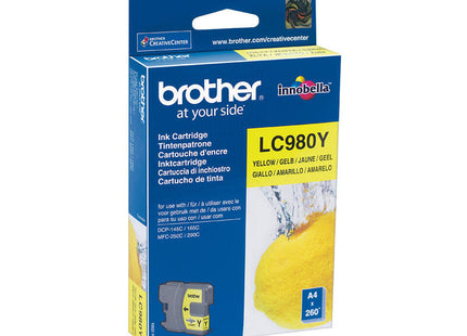 Tinta Original Brother Lc-980y Amarillo
