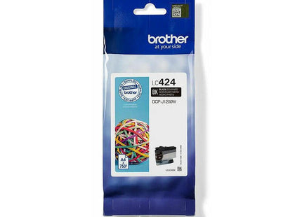Tinta Original Brother Lc424 Negro Lc424bk
