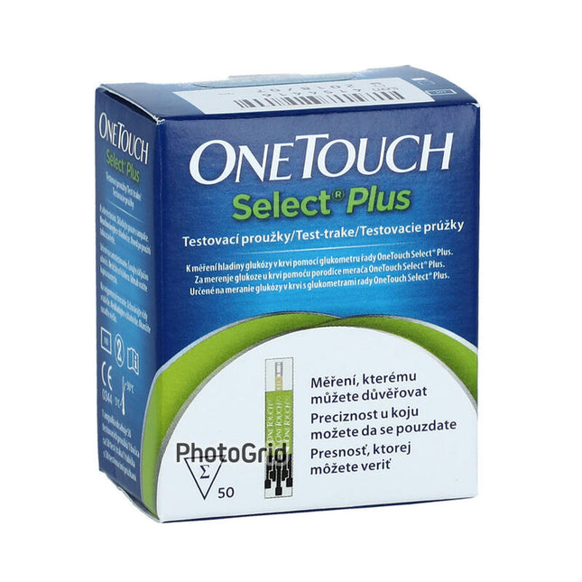 Tiras Reactivas One Touch Select Plus 50 Uds