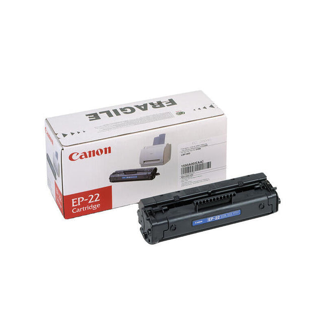 Toner Original Canon Ep-22 Negro Para Laser Shot Lbp-1120, Lbp-1110, 1110 Premium, 1110se, 1120, 250, 350, 5585, 800, 810