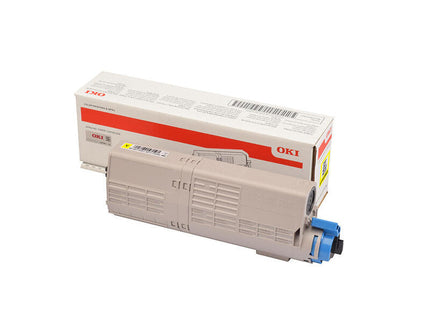 Toner Original Oki Amarillo Para Oki Mc563dn, Mc563dnw, Mc573dn, C532dn, 542dn