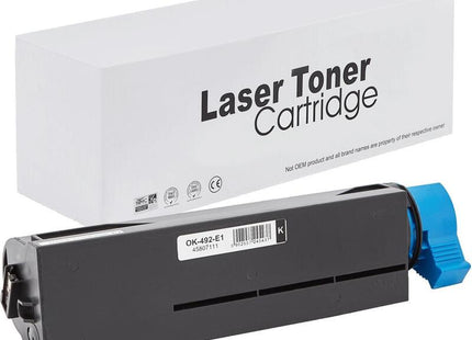 Tóner Para Oki 45807111 Negro 12000 Páginas Neutral Box