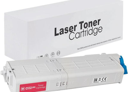 Tóner Para Oki 46490606 Magenta 6000 Páginas Neutral Box