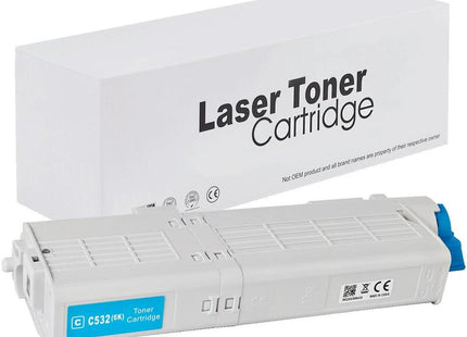 Tóner Para Oki 46490607 Cyan 6000 Páginas Neutral Box