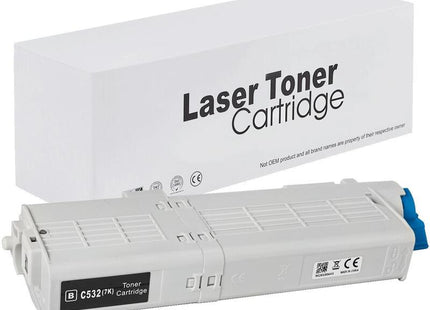 Tóner Para Oki 46490608 Negro 7000 Páginas Neutral Box