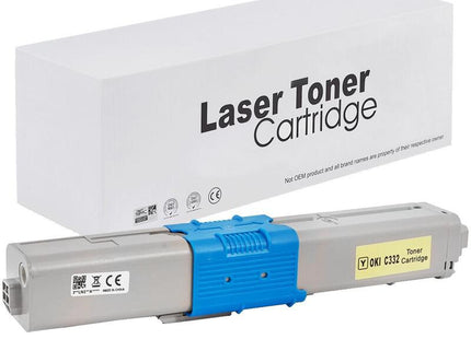 Tóner Para Oki 46508709 Amarillo 3000 Páginas Neutral Box