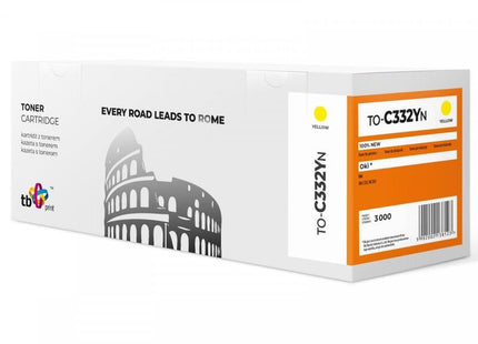 Toner Para Oki C332      To-C332yn Ye 100% New