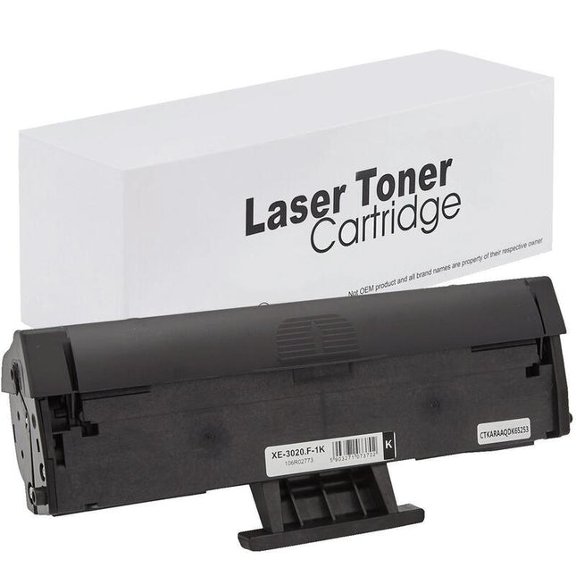 Tóner Para Xerox 106r02773 / 3020 / 3025 New Chip Negro 1500 Páginas Neutral Box