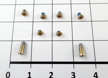 Tornillos Para Portátil Apple Macbook A1534 13" Oro 8 Unidades