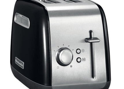 Tostadora Clásica Kitchenaid 5kmt2115eob, Dos Compartimentos, Acero Inoxidable Negro