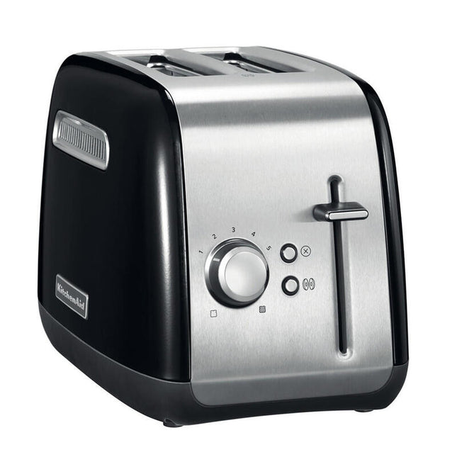 Tostadora Clásica Kitchenaid 5kmt2115eob, Dos Compartimentos, Acero Inoxidable Negro
