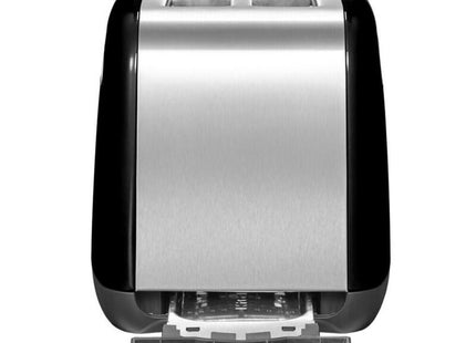 Tostadora Clásica Kitchenaid 5kmt2115eob, Dos Compartimentos, Acero Inoxidable Negro