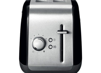 Tostadora Clásica Kitchenaid 5kmt2115eob, Dos Compartimentos, Acero Inoxidable Negro