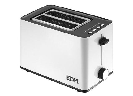Tostadora Doble Ranura " White Design" 850w 25x16x18,5cm Edm