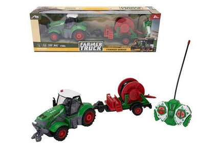 Tractor Askato Con Manguera De Riego R/C