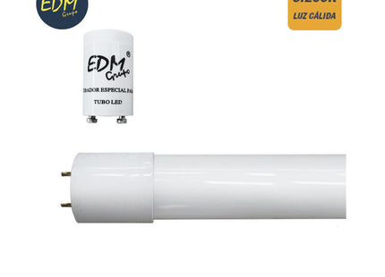 Tubo Led T8 22w 2000lm 3200k Luz Calida (Eq.58w) Ø2,6x150cm Edm