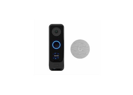 Ubiquiti Uvc-G4 Doorbell Pro Poe Kit Timbre Premium Poe Con Chime Poe Incluido. Rendimiento Hdr Mejorado. Pantalla De Bienvenida Programable Y C&Aacute Mara Secundaria Para Detectar Paquetes. Audio Bidirecci