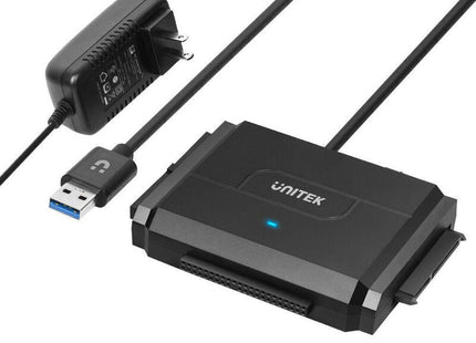 Unitek Convertidor Usb 3.0 A Ide+Sata Ii On/Off Switch, Y-3324