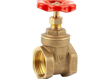 Válvula De Compuerta Con Manguito De Latón Gardena It 42mm (G 1.1/4"), Grifo De Agua