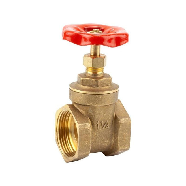 Válvula De Compuerta Con Manguito De Latón Gardena It 42mm (G 1.1/4"), Grifo De Agua