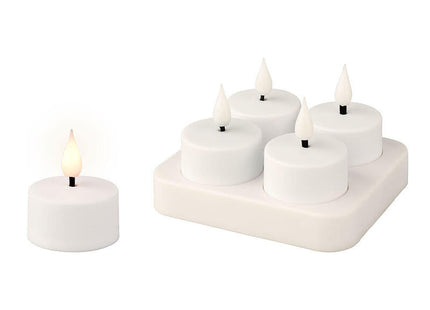 Vela Led Recargable De Plástico Para Interiores 485346