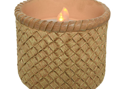 Vela Solar Efecto Llama 8cm 898158