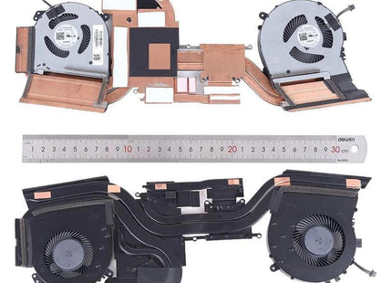 Ventilador Con Disipador Para Portátil Hp 15 Dh Tpn C143 Versión 1