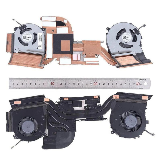 Ventilador Con Disipador Para Portátil Hp 15 Dh Tpn C143 Versión 1