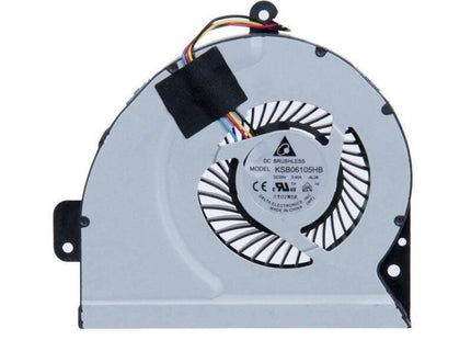 Ventilador Cpu Para Portátil Asus A43 A53s K43 Ksb06105hb Al09 13gn3e1am010-1 Intel