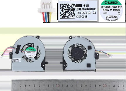 Ventilador Cpu Para Portátil Asus Gl502vm Gl502vml Gx60vm 13nb00r0p02011 13n1 0sp0201