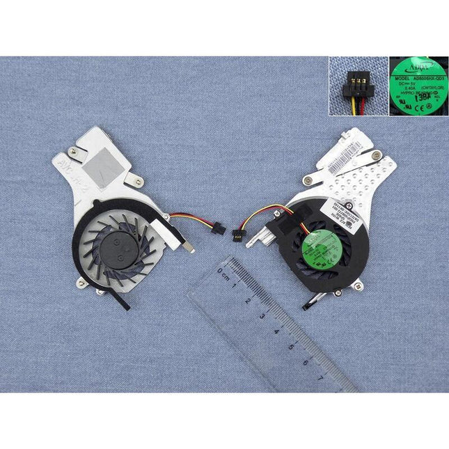 Ventilador Cpu Para Portátil Hp Mini Cq10 Con Disipador
