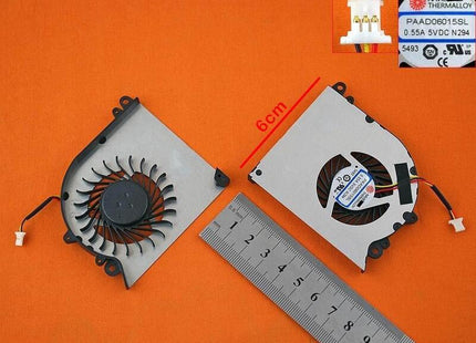 Ventilador Cpu Para Portátil Msi Gs60 Paad06015sl-N294