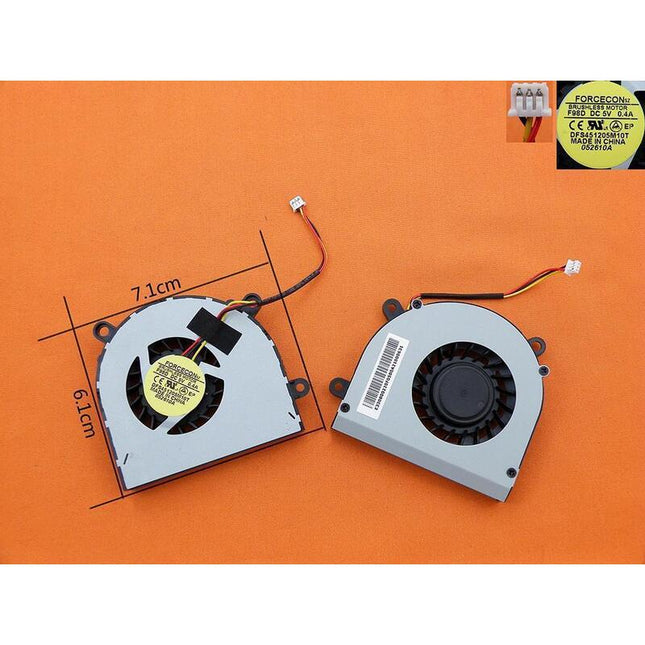 Ventilador Cpu Para Portátil Msi
Modelos: Fx610
P/N: Dfs451205m10t