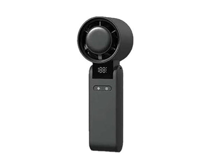 Ventilador De Mano Recargable, 4000 Mah, Negro