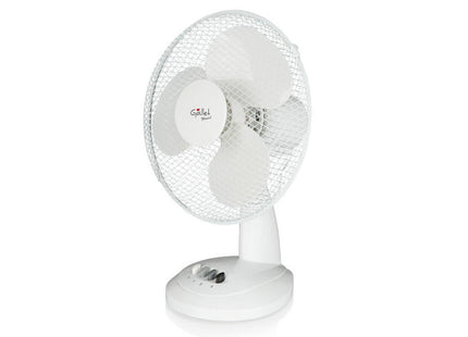 Ventilador De Mesa Gallet Ven9, 2 Velocidades 23 W, Oscilacion, 23 Cm Blanco