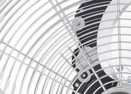 Ventilador De Suelo Industrial Haeger New Tornado 3 Aspas Metalicas 45cm 90w Interruptor Giratorio 3 Velocidades