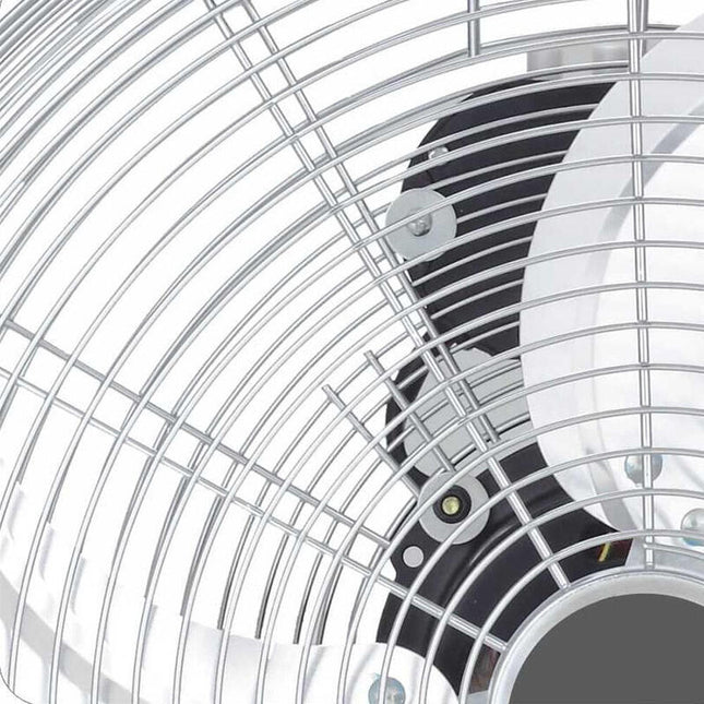 Ventilador De Suelo Industrial Haeger New Tornado 3 Aspas Metalicas 45cm 90w Interruptor Giratorio 3 Velocidades